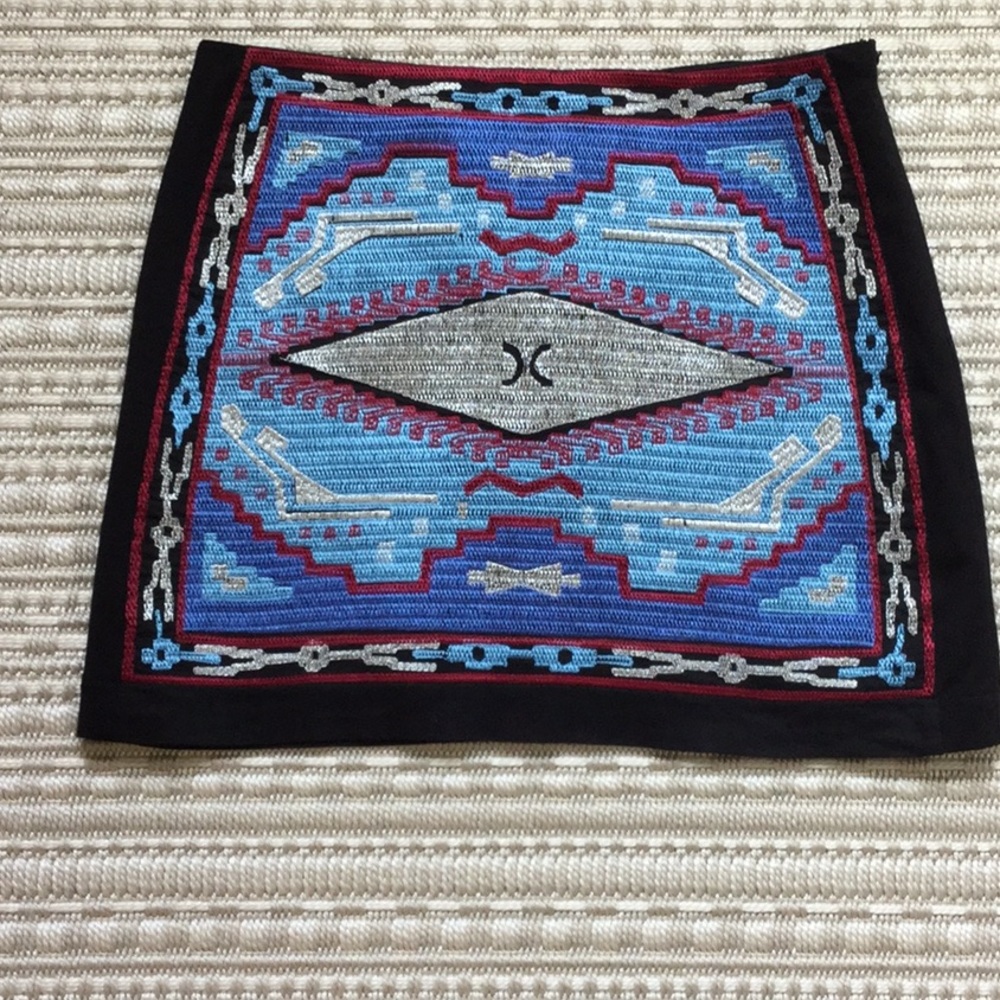 Beautiful embroidered mini skirt